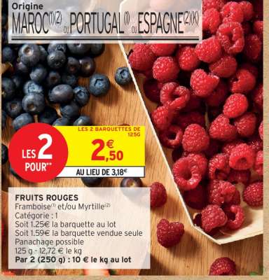 FRUITS ROUGES