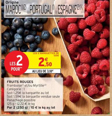 FRUITS ROUGES