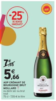 AOP** Crémant de Bourgogne Brut 'Moillard'