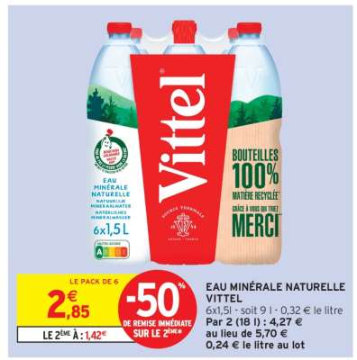 Eau Minérale Naturelle Vittel
