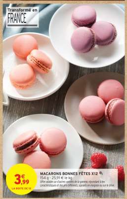 MACARONS BONNES FÊTES X12