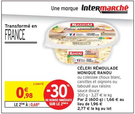 CÉLERI RÉMOULADE MONIQUE RANOU