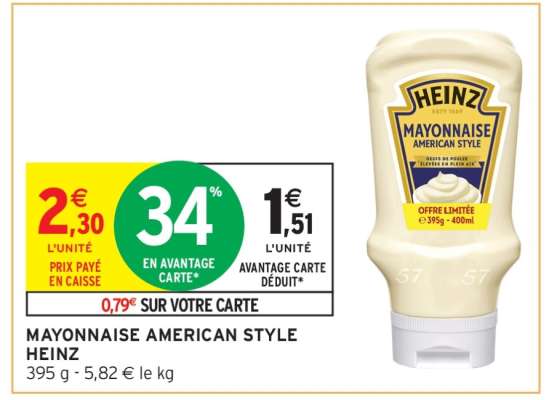 Mayonnaise American Style Heinz