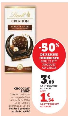 CHOCOLAT LINDT