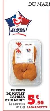 Cuisses de Poulet Paprika
