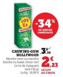 CHEWING-GUM “HOLLYWOOD”
