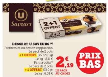DESSERT U SAVEURS