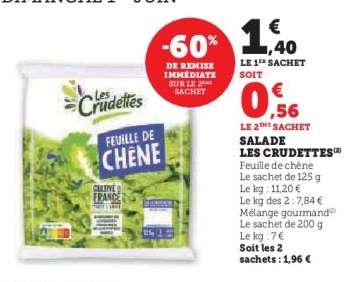 Salade Les Crudettes