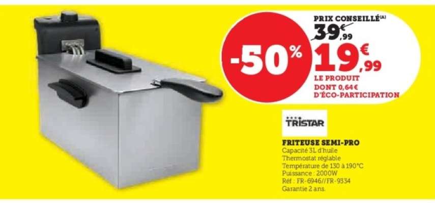 Friteuse Semi Pro