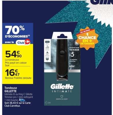 TONDEUSE “GILLETTE”