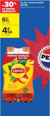 Ice Tea “Format familial” LIPTON