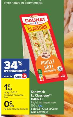 Sandwich Le Classique