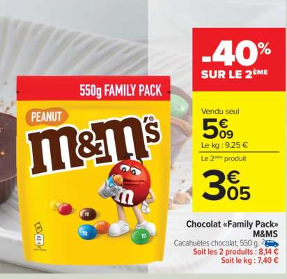 Chocolat «Family Pack» M&M'S