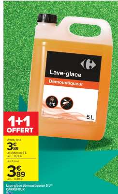 Lave-glace démoustiqueur 5 L