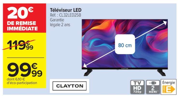 Téléviseur LED