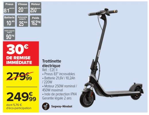 Trottinette électrique