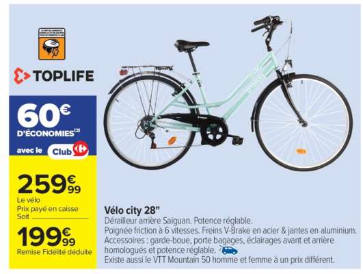 Vélo city 28"