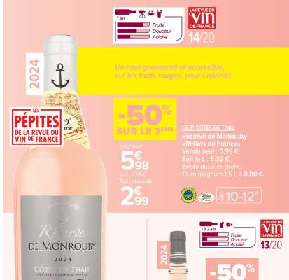 Réserve de Monrouby «Reflets de France»
