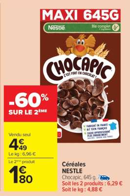 CÉRÉALES “NESTLÉ”