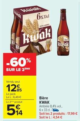 Bière Kwak*
