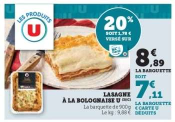 LASAGNE À LA BOLOGNAISE