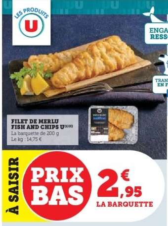 Filet de Merlu Fish and Chips