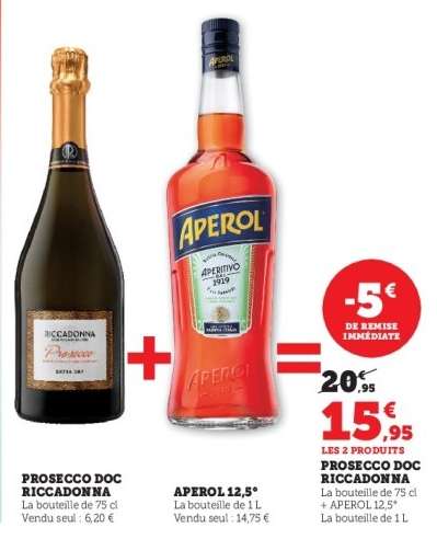 PROSECCO DOC RICCADONNA + APEROL 12,5°