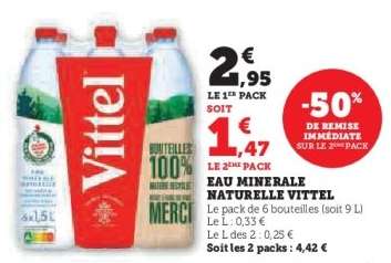 Eau Minérale Naturelle Vittel