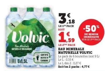Eau Minérale Naturelle Volvic