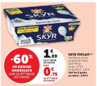 Skyr Yoplait