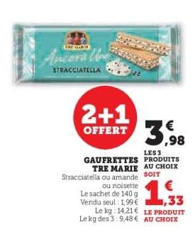 Gaufrettes Tre Marie