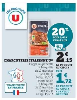 Charcuterie Italienne U
