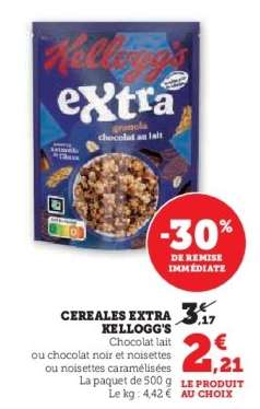Céréales Extra KELLOGG'S