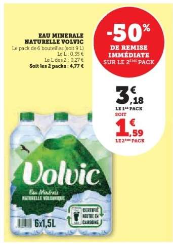 Eau Minérale Naturelle Volvic