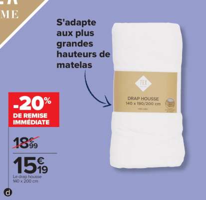 DRAP HOUSSE