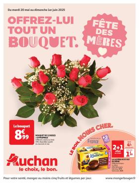 Auchan - Fête des mères : offrez-lui tout un bouquet