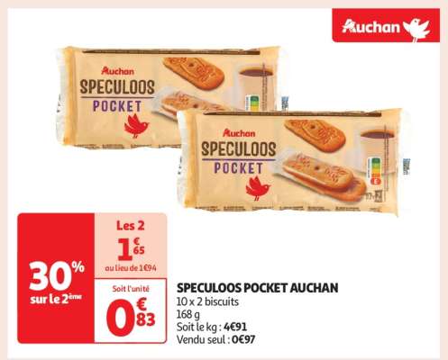 SPECULOOS POCKET AUCHAN