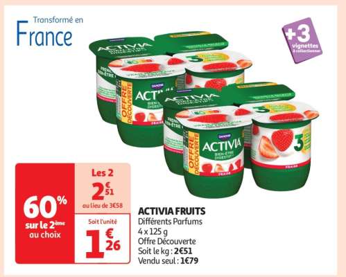 Activia Fruits