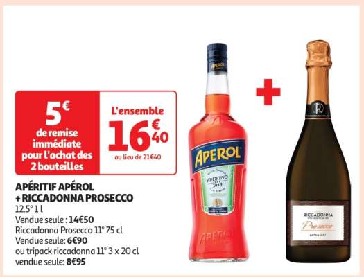 Apéritif Apérol + Riccadonna Prosecco