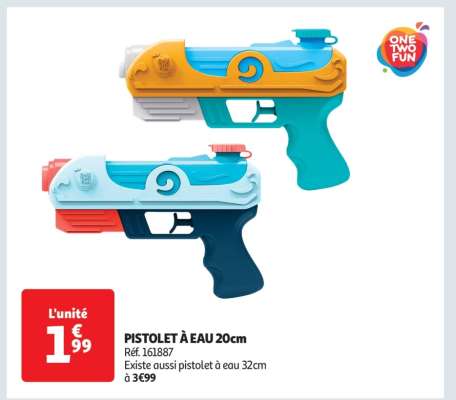 PISTOLET À EAU 20cm