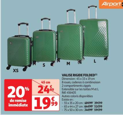 VALISE RIGIDE FOLDED