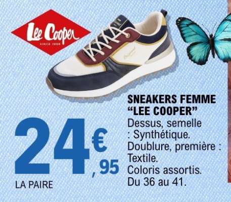SNEAKERS FEMME “LEE COOPER”