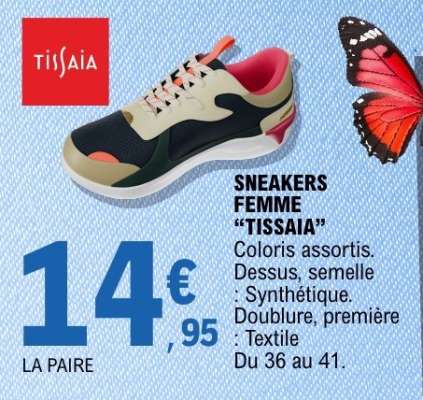 SNEAKERS FEMME "TISSAIA"