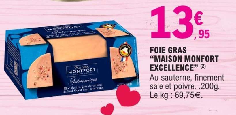 FOIE GRAS "MAISON MONFORT EXCELLENCE"