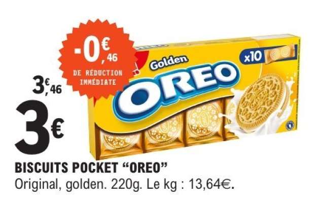 BISCUITS POCKET “OREO”