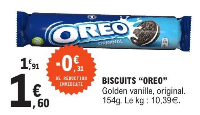 Biscuits Oreo