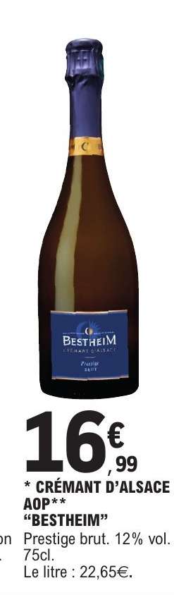 Crémant d'Alsace AOP 'Bestheim'