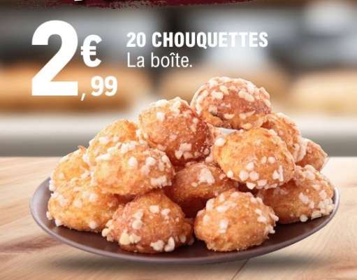 20 CHOUQUETTES