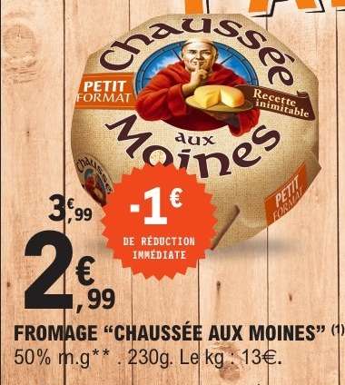 FROMAGE “CHAUSSÉE AUX MOINES”