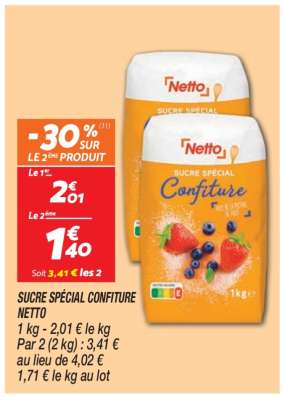 Sucre Spécial Confiture Netto